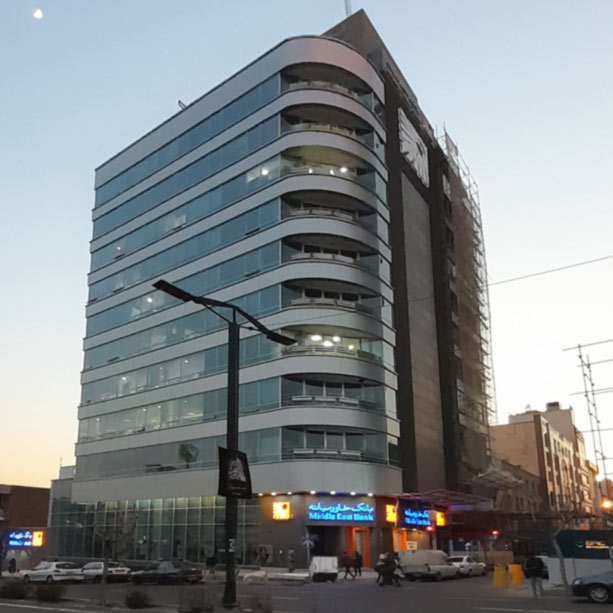 Khavarmianeh Bank tehran venusglass 2 - پروژه ها